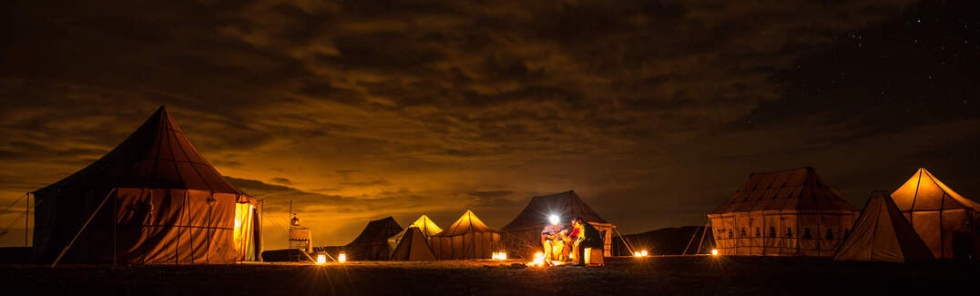 Desert camping Dubai